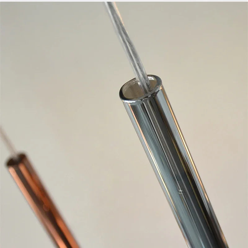 suspension à led penta glo en verre pour décoration intérieure - vue 5 sur 10