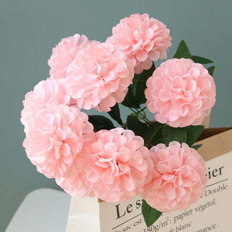 lot de 10 bouquets de pissenlit artificiels pour décoration intérieure et événements - vue 4 sur 18