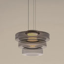 Suspension en verre minimaliste design style italien