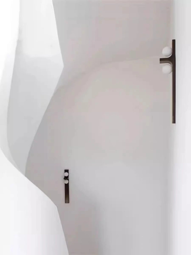 applique murale moderne boule de verre luminaire créatif pour hôtel