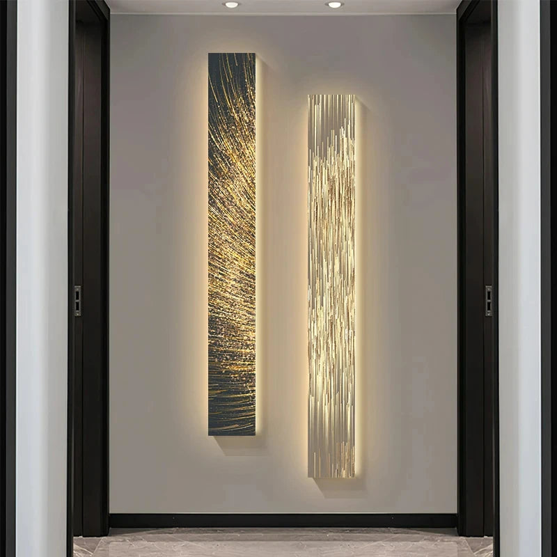 Applique murale suspendue à bande de décoration intérieure Led moderne - vue 3 sur 14