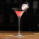 Verres a pied style cocktail champagne martini vin