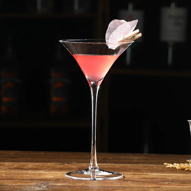 Verres a pied cocktail champagne martini vin design - vue 4 sur 7
