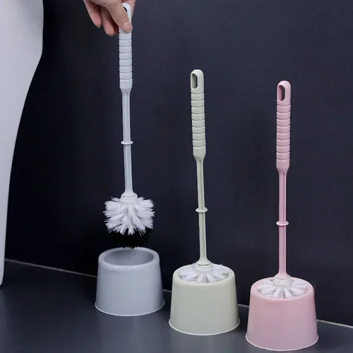 brosse de toilette luxe avec long manche pour nettoyage efficace