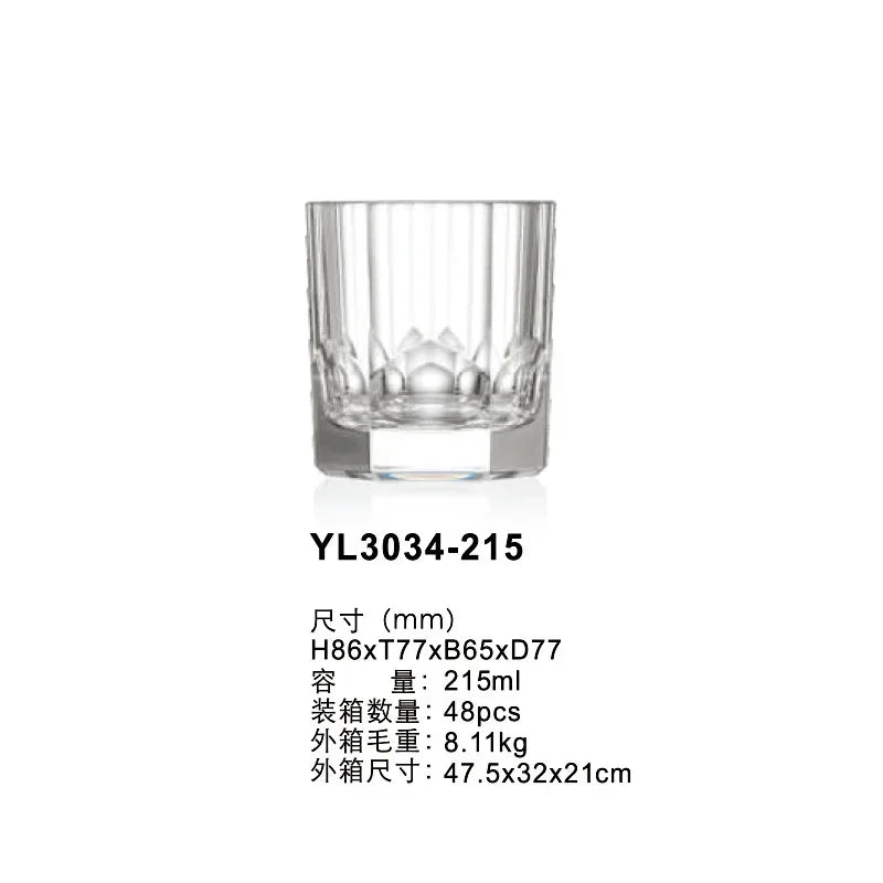 Verre style western motif crâne pour whisky bière