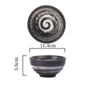 bol céramique corne japonaise 45 pouces design artisanal