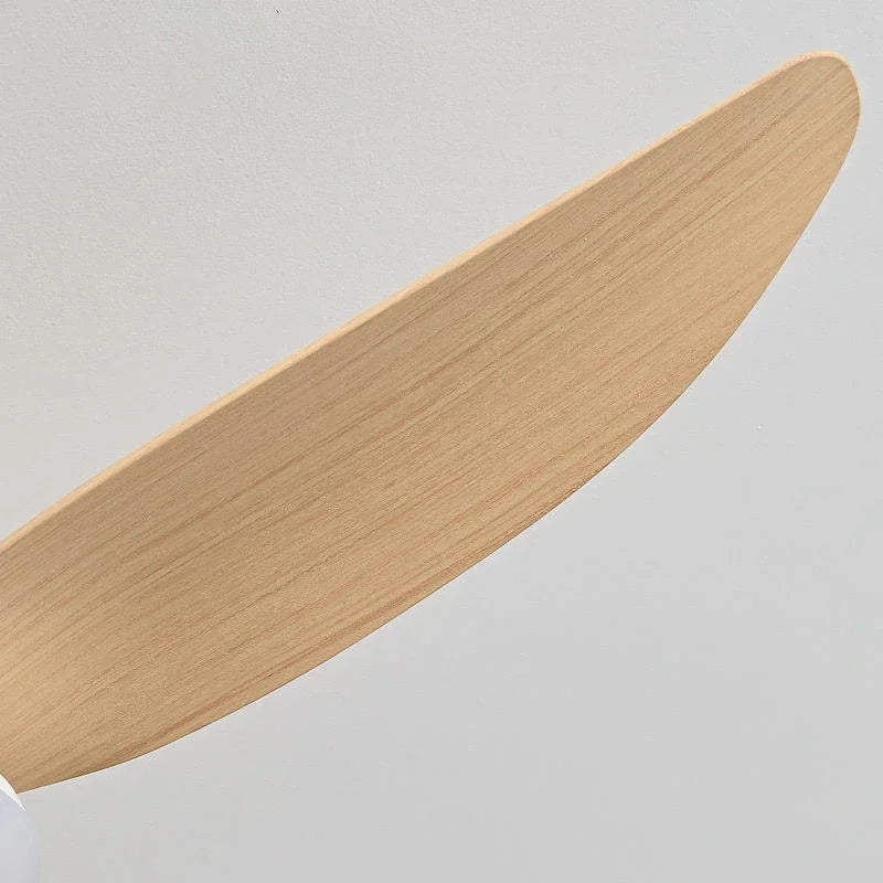 plafonnier moderne ventilateur de plafond télécommande lumière nordique variable - vue 11 sur 10