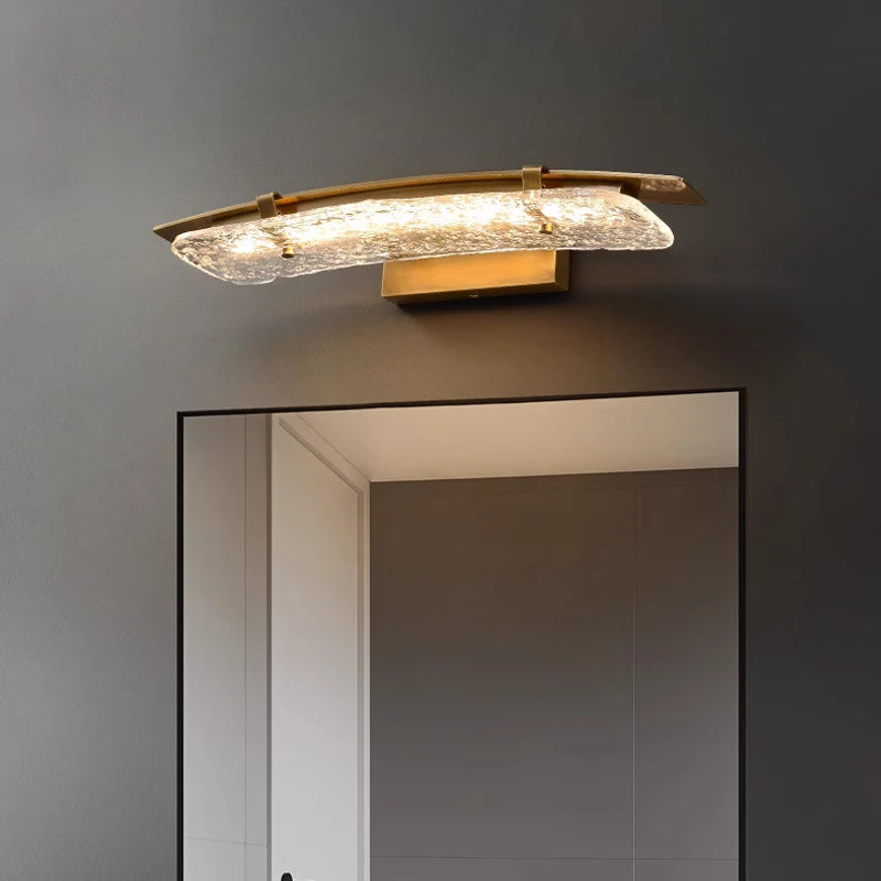 applique murale en cuivre minimaliste moderne pour ambiance décoration
