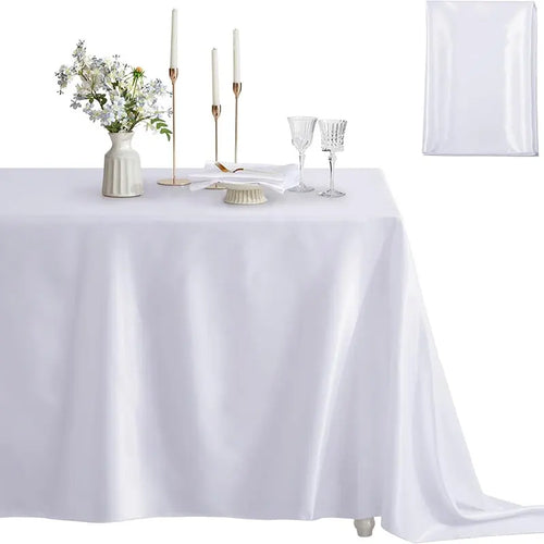 Nappe satin douce et soyeuse pour table fete