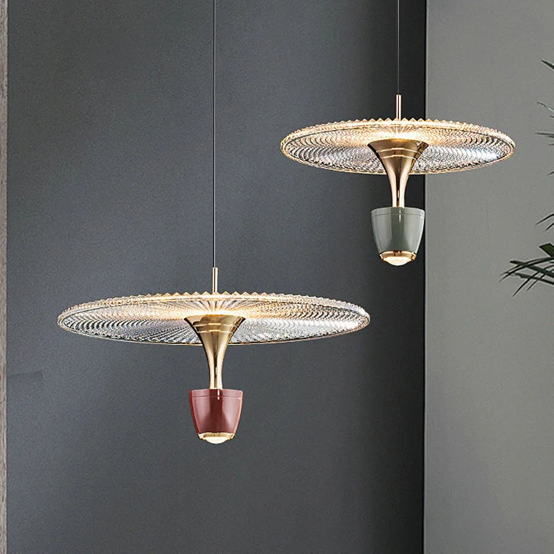 suspension acrylique à LED pour bar et café - vue 2 sur 9