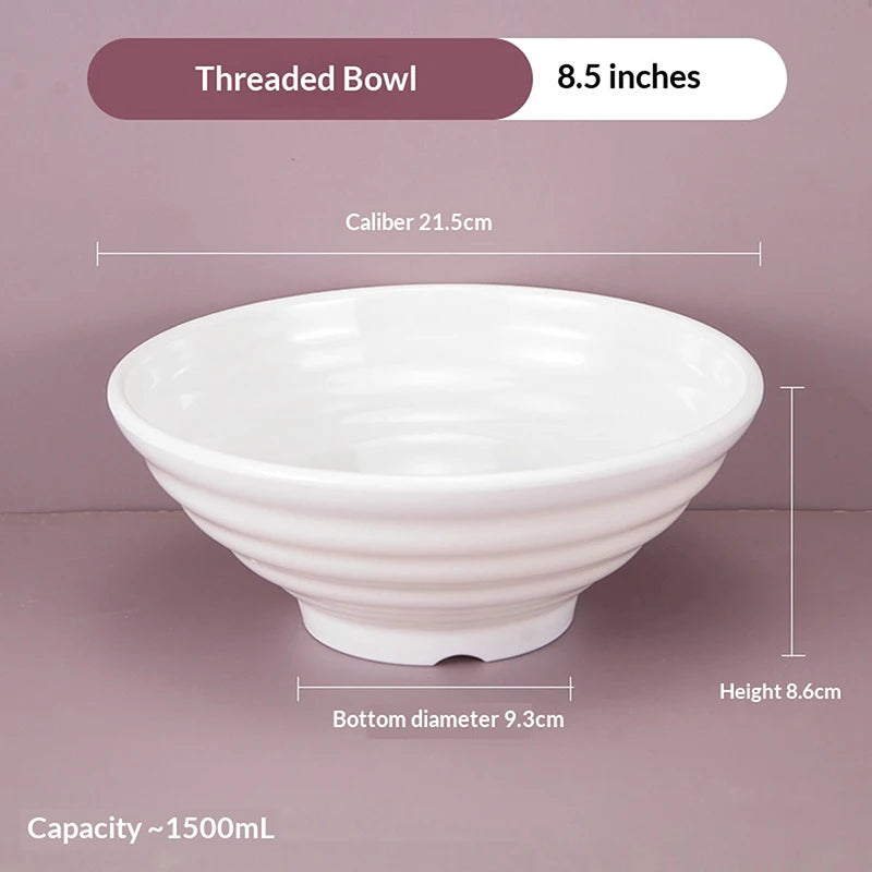 bol ramen melamine epais resistant style japonais cuisine - vue 8 sur 12