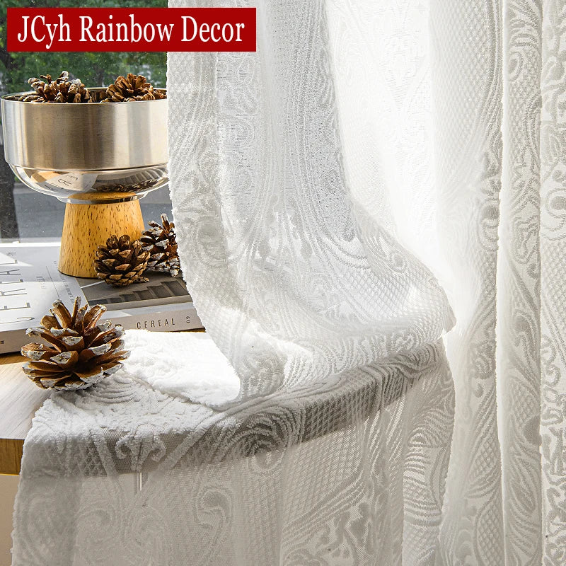 Voilage rideau moderne pour chambre salon separation piece
