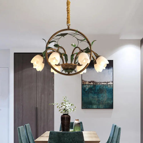 suspension vintage nordique pour villa et hôtel style français