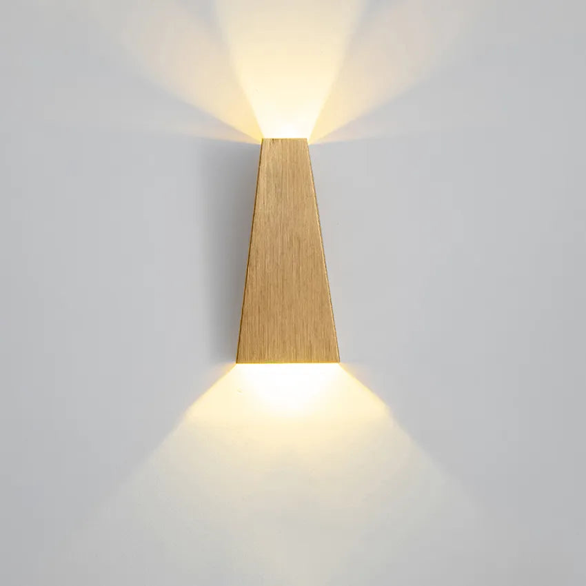 applique LED intérieure chambre salon applique murale décoration haut et bas lumière en aluminium applique moderne appliques AU18 - vue 2 sur 10