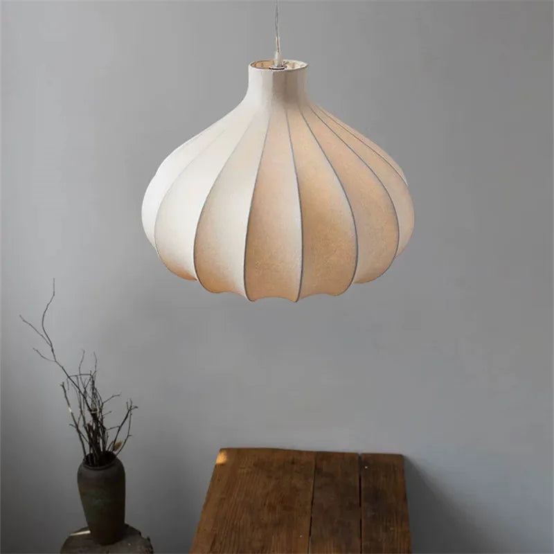 suspension en soie antique design wabi sabi pour intérieur élégant - vue 4 sur 11