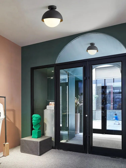 Éclairage créatif couloir porche balcon chambre