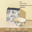 Service assiettes ceramique vintage floral style champetre