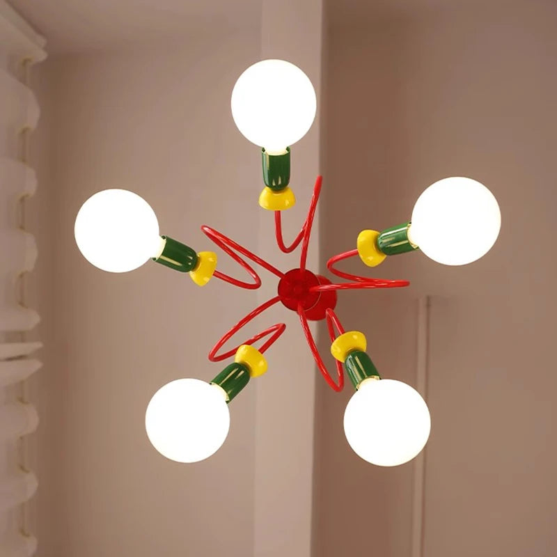 lustre memphis design classique pour hôtel et restaurant - vue 7 sur 9