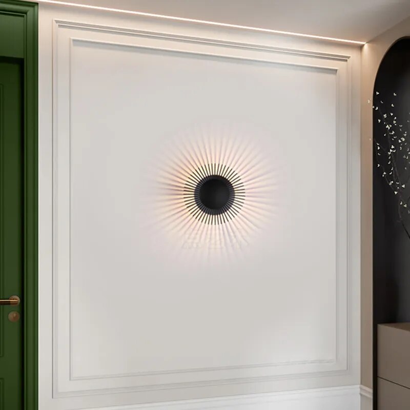 applique led moderne indoo décorative - vue 6 sur 9