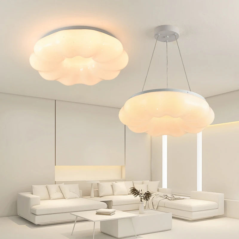Plafonnier LED moderne en forme de nuage - vue 7 sur 12