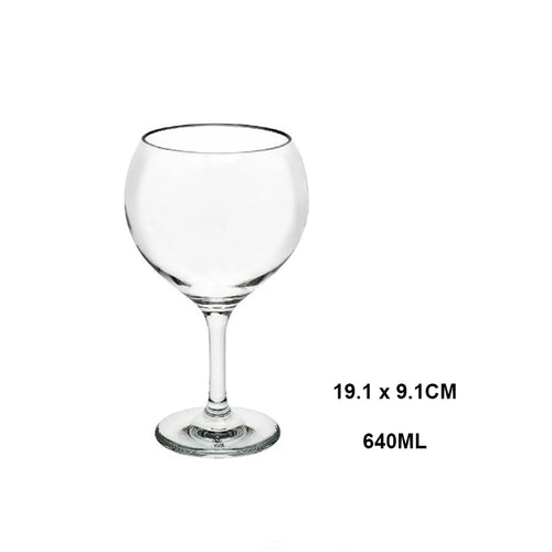 Verres à vin incassables sans pied élégants réutilisables