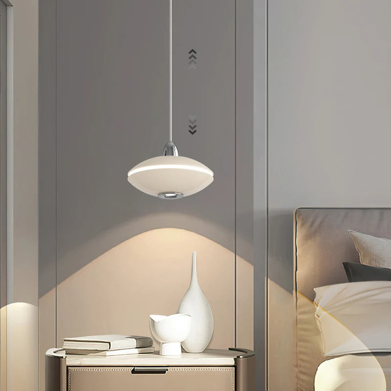 lustre à led design minimaliste réglable pour intérieur moderne - vue 3 sur 11