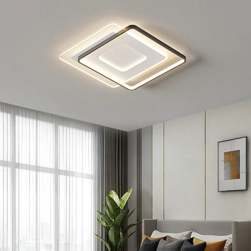 qiyimei lampe led plafonnier pour décoration intérieure techo