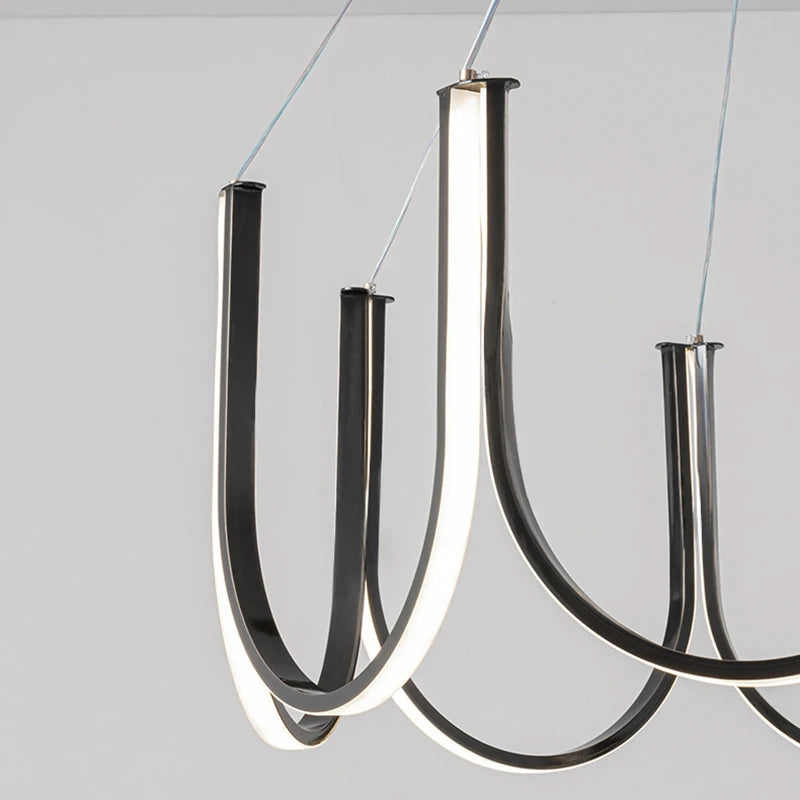 lustre led moderne créatif décoratif pour diverses utilisations - vue 6 sur 8