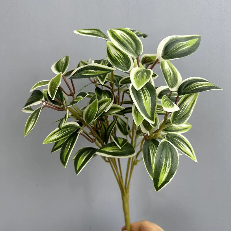 feuilles artificielles en plastique pour décoration florale intérieure - vue 14 sur 15