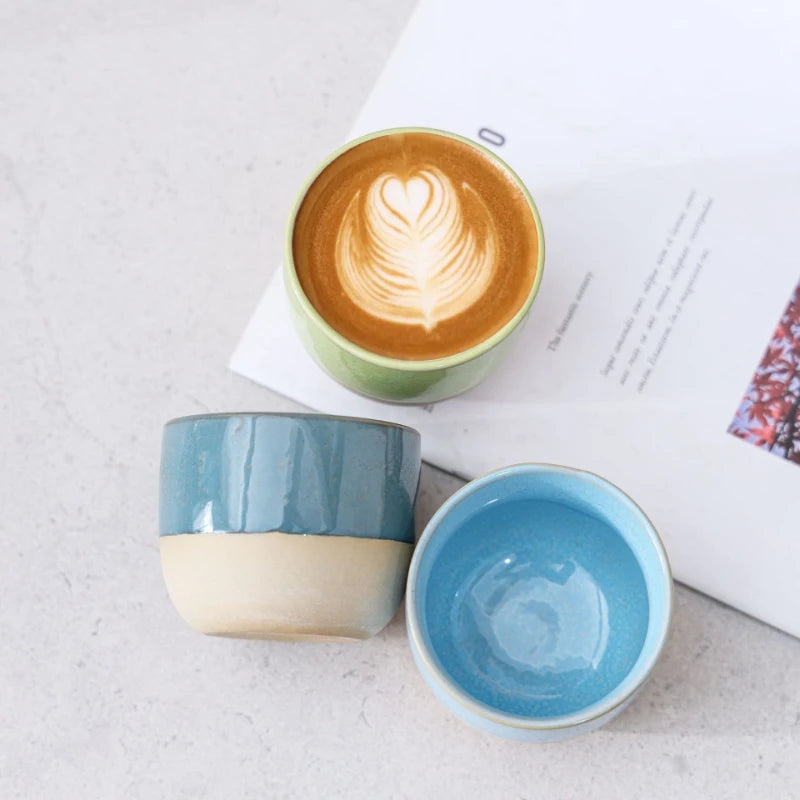 Mug céramique bohème motifs marocains fait main tasse - vue 2 sur 7