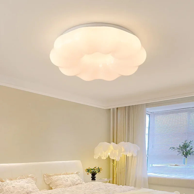 plafonnier led moderne en forme de nuage décoratif intérieur - vue 5 sur 12
