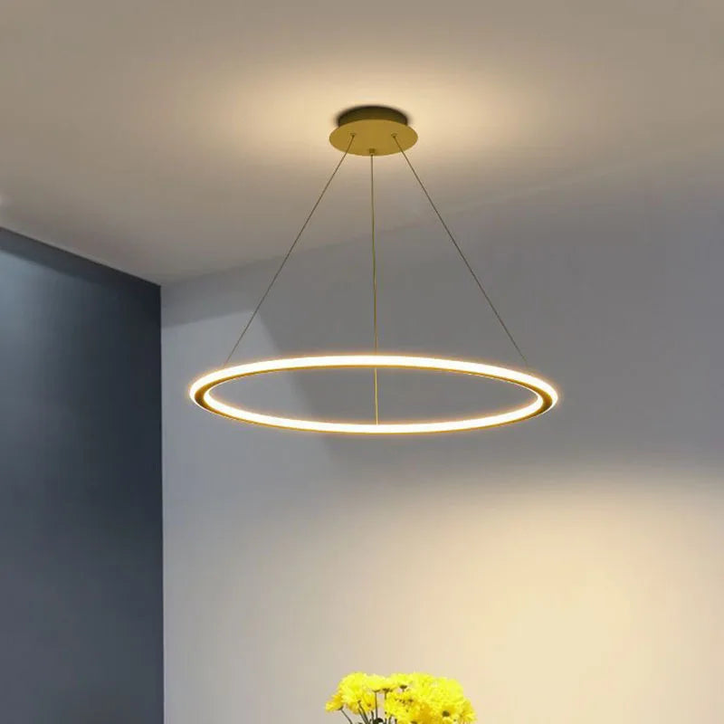 suspension moderne à LED pour décoration intérieure élégante - vue 5 sur 22