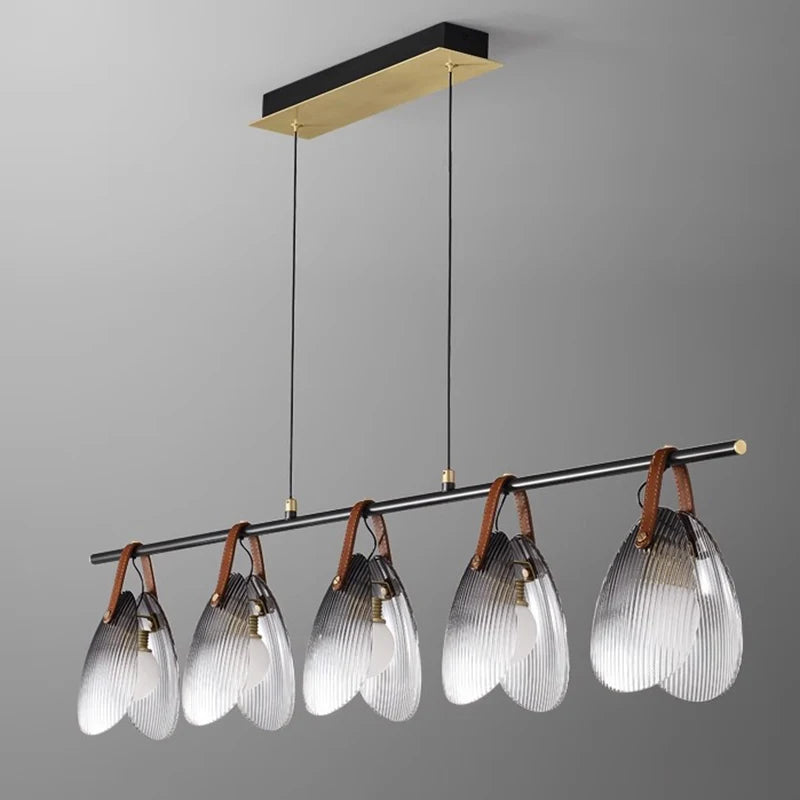 Lustre design led suspendues moderne décoratif intérieur