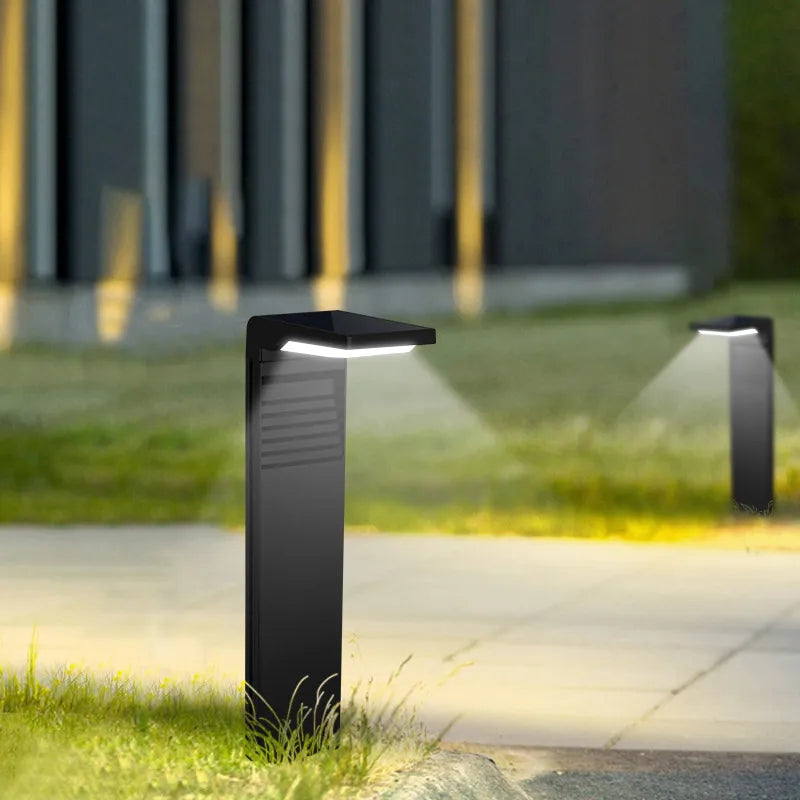 Lampe solaire IP55 étanche extérieur sol pelouse lumières LED Villa jardin paysage lampes debout prise de sol lumière du soleil éclairage - vue 2 sur 13