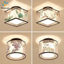 plafonnier led lotus oiseau moderne pour décoration hôtel