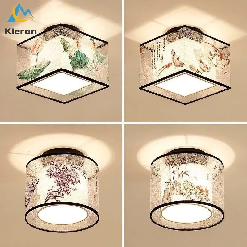 plafonnier led lotus oiseau moderne pour décoration hôtel - vue 5 sur 30