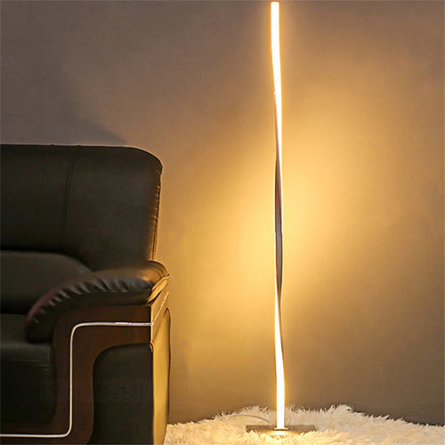 lampadaire led moderne à intensité variable pour intérieur