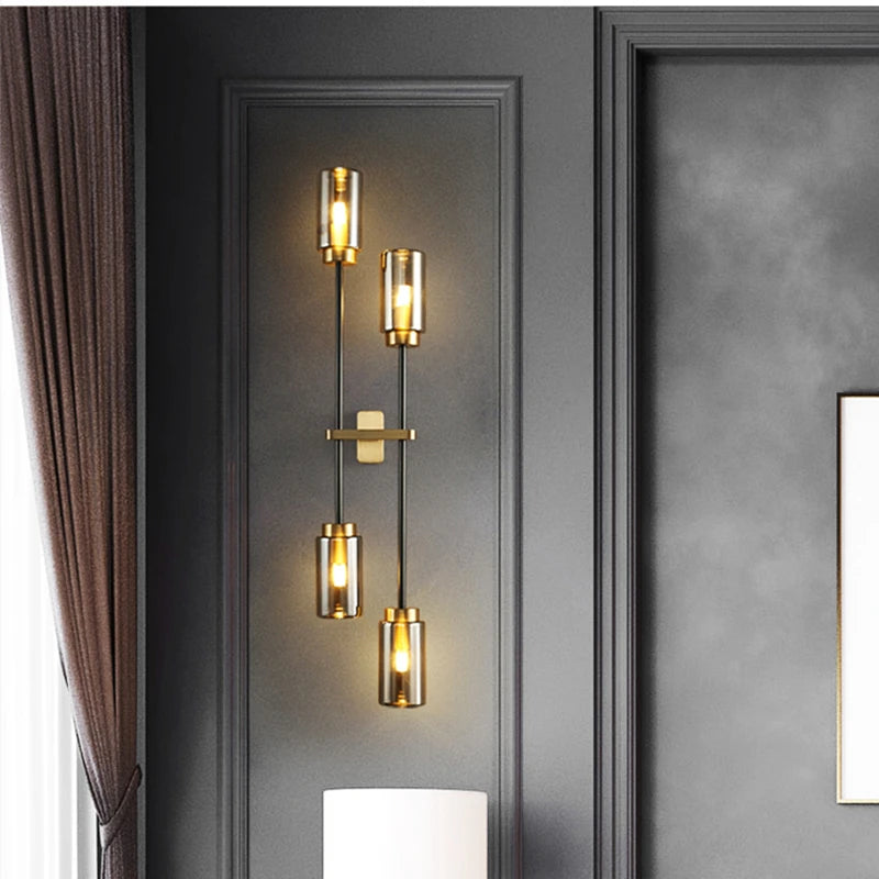 applique murale en cuivre pour un éclairage élégant intérieur - vue 4 sur 8
