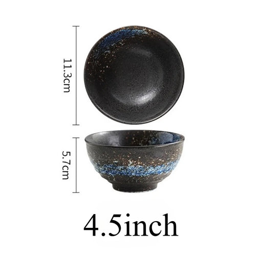 Bol céramique forme corne japonais style créatif riz