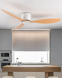 Haute qualité nordique plancher bas moderne ventilateur de plafond lampe DC LED ventilateur de plafond avec télécommande ménage simple ventilateur de plafond