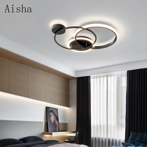 plafonnier led nordique design pour éclairage intérieur décoratif