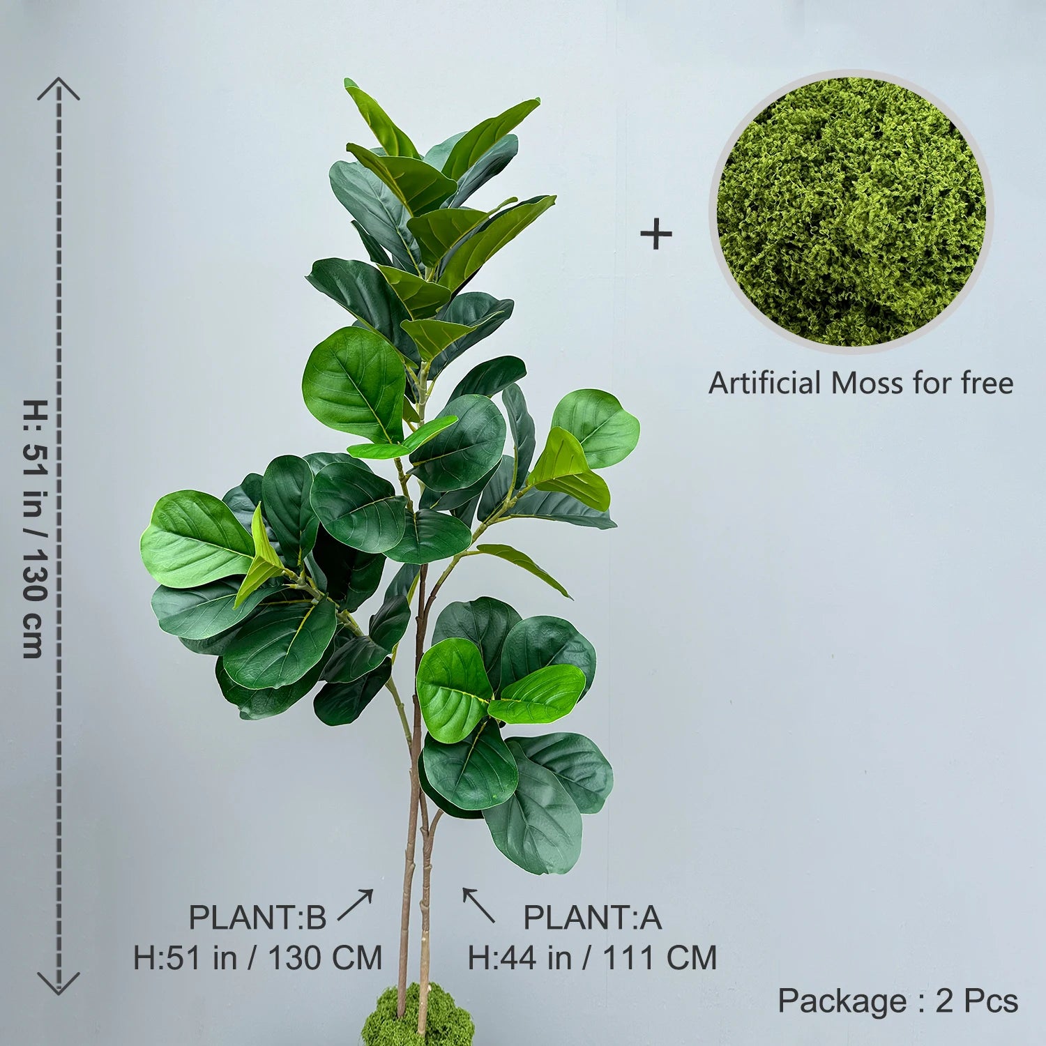 branches artificielles de ficus grandes feuilles de banyan décoration jardin - vue 26 sur 36