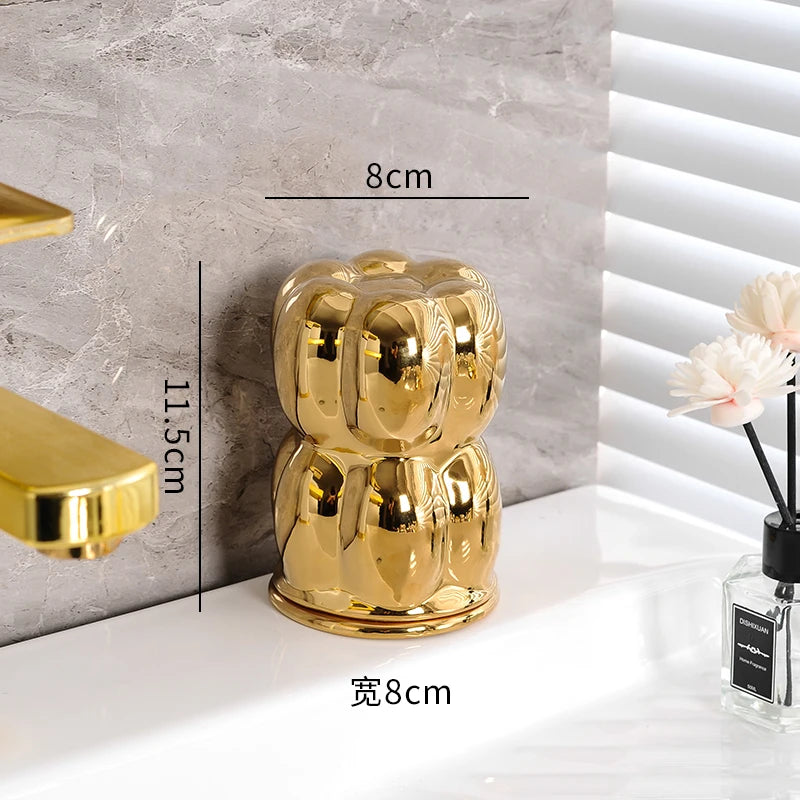 décoration luxe accessoires créatifs pour salle de bain - vue 12 sur 22