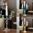 bougeoirs décoratifs en verre pour mariage et décoration intérieure