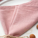 Serviette de table coton lavé style vintage pastoral