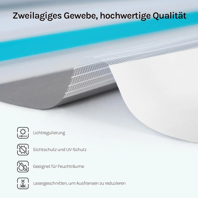 Store enrouleur jour nuit zebra pour fenêtre salon