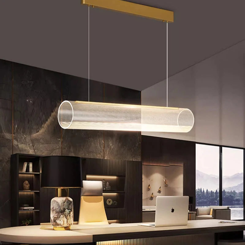 Lustre LED au design moderne pour intérieur