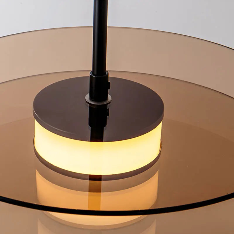 Suspension LED nordiques en verre créatif - vue 6 sur 12