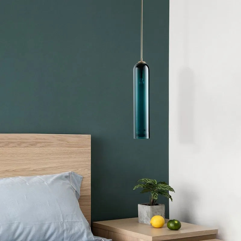 Suspension nordique LED en verre - vue 4 sur 11