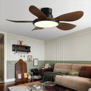 ventilateur de plafond simple avec lumière led et télécommande